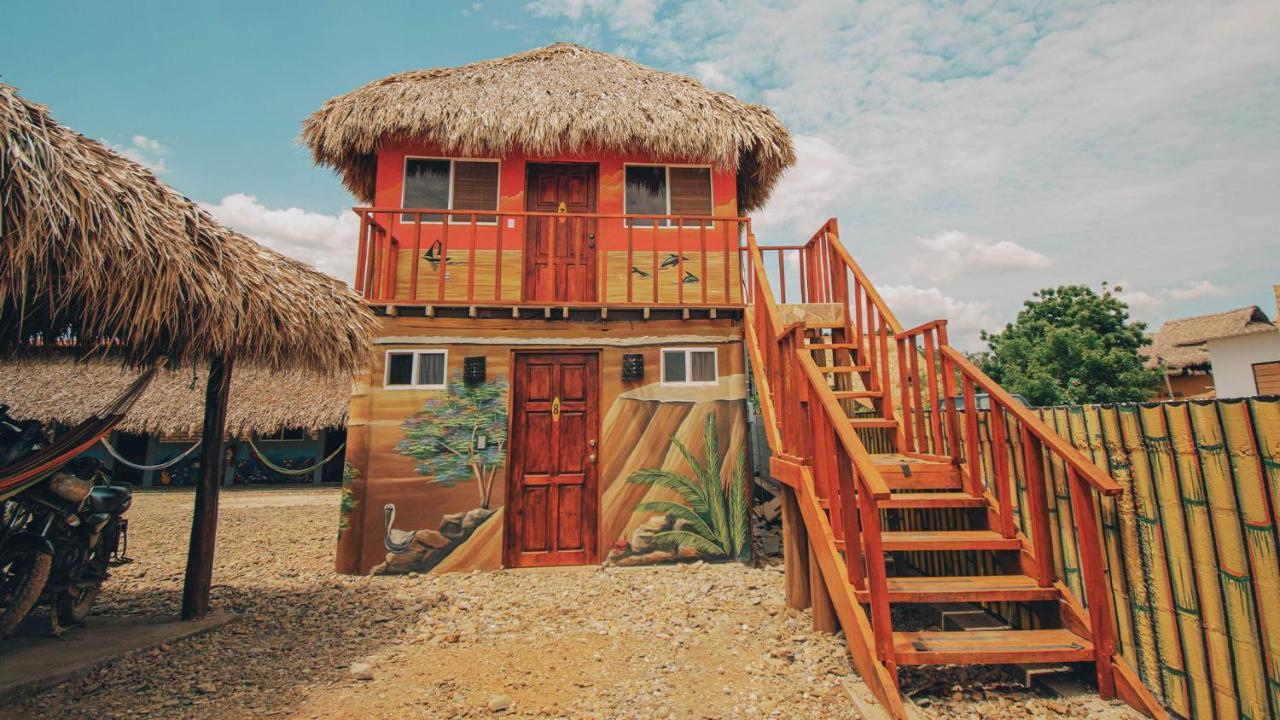 The Barrel Hostel Popoyo Exteriör bild