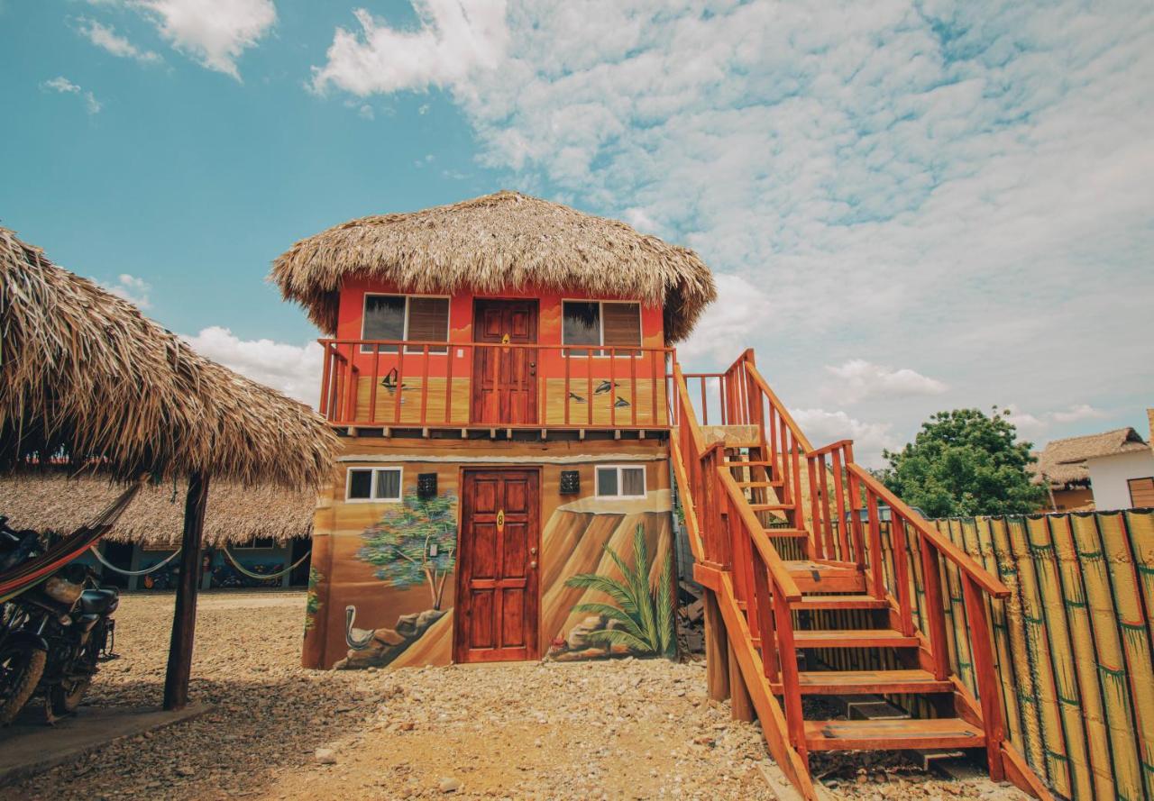 The Barrel Hostel Popoyo Exteriör bild